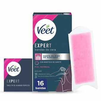 Body Hair Removal Strips Veet Expert Underarms (16 Units)