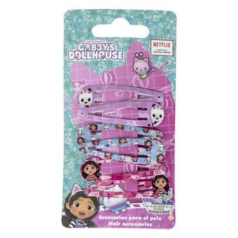 Hair Clips Gabby\'s Dollhouse Pink