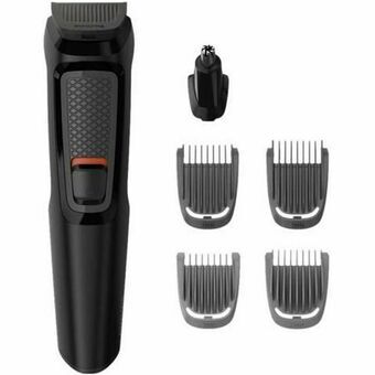 Hair Clippers Philips Cara 6 en 1 con cuchillas autoafilables de acero y 6 herramientas