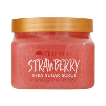 Body Exfoliator Tree Hut   Strawberry Sugar 510 g