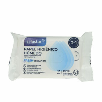 Moist Wipes Salustar Fresh Sensation Haemorrhoids 12 Units