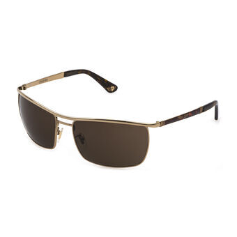 Men\'s Sunglasses Police SPLB44-6302A8 Golden ø 63 mm