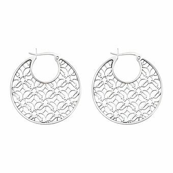 Ladies\' Earrings Police PJ25593ESS.01 Stainless steel 3 cm