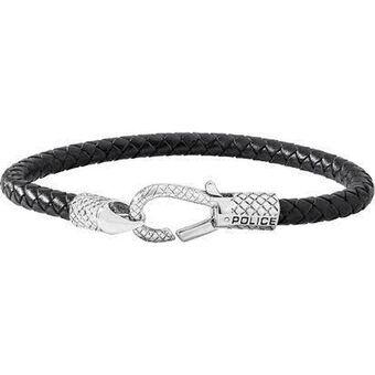 Men\'s Bracelet Police PJ26491BLB.01 Leather 19 cm