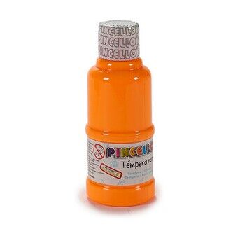 Tempera Neon Orange 120 ml (12 Units)