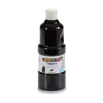 Tempera Black 400 ml (6 Units)