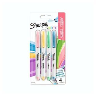 Set of Markers Sharpie 2138234 1-3 mm 4 Units (4 Units)