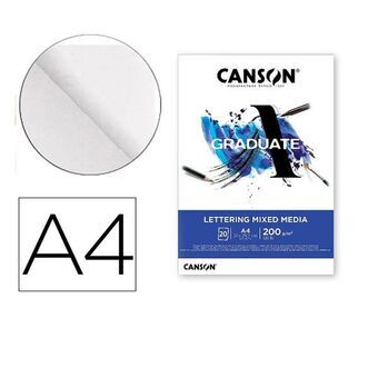 Drawing Pad Canson C31250P028 White A4 Paper