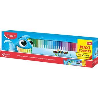 Set of Felt Tip Pens Maped 845727 (48 Pieces)