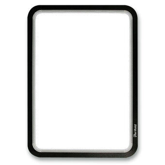 Information Frame Tarifold 194957 Black Plastic A4 (2 Units)