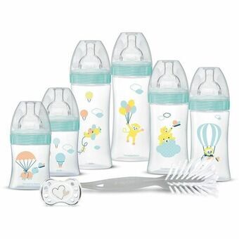 Set of baby\'s bottles Dodie Blue 8 Pieces