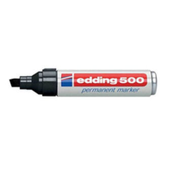 Permanent marker Edding 500-01 Black 200 Pieces (3 Units) (10 Units)