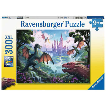 Puzzle Ravensburger 13356 The Dragon\'s Wrath XXL 300 Pieces