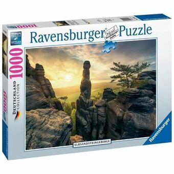 Puzzle Ravensburger 17093 Monolith Elbe Sandstone Mountains 1000 Pieces