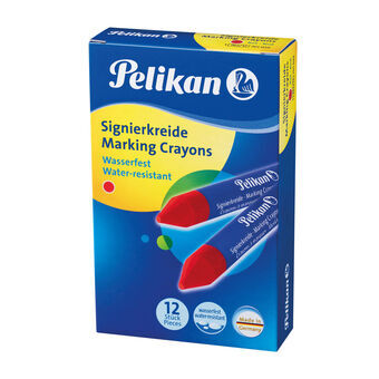 Coloured crayons Pelikan 701029 Red 12 Pieces