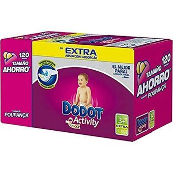 Nappies Dodot Activity 6-10 kg 3 120 Units