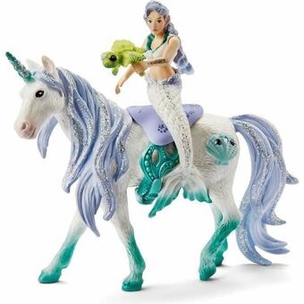 Figure Schleich 42509 Mermaid on sea unicorn Plastic