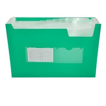 Organiser Folder Liderpapel FU13 Green A4