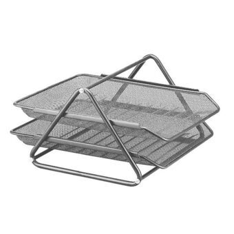 Filing Tray Q-Connect KF00844 Grey Aluminium 1 Unit