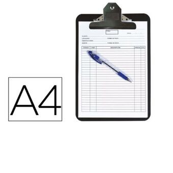 Document Folder Q-Connect KF03300 Black A4 polypropylene