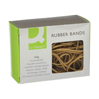 Rubber Q-Connect nº 15 Elastics 150 x 2 mm