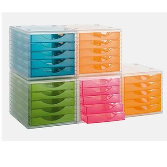 Filing Tray Q-Connect KF18421 Blue Plastic