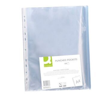 Covers Q-Connect KF00311 Transparent Plastic A4 (100 Units)