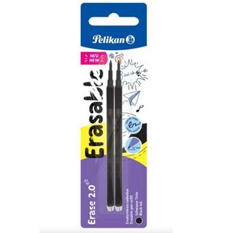 Refill for ballpoint pen Pelikan 9585019 0,7 mm Black (2 Units)