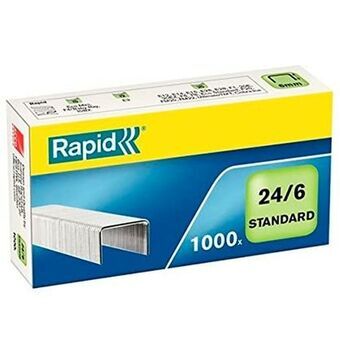 Staples Rapid 1000 Pieces 24/6 (20 Units)