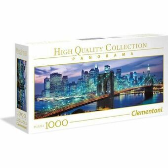 Puzzle Clementoni Panorama Brooklyn Bridge New York 39434 98 x 33 cm 1000 Pieces