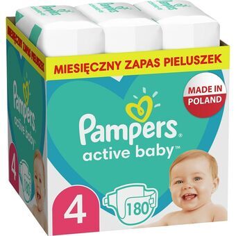 Disposable nappies Pampers Active Baby 4