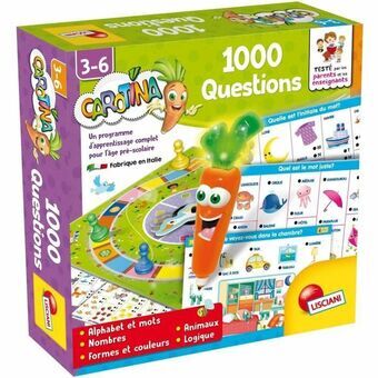 Educational Baby Game Lisciani Giochi Carotina 1000 Questions