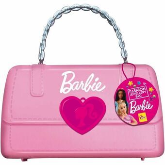 Bracelet Making Kit Lisciani Giochi Barbie Fashion jewelry bag Plastic (12 Pieces)