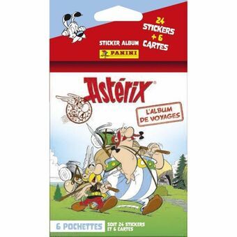 Pack of stickers Panini Astérix -  L\'Album de Voyages 6 Envelopes