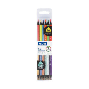 Pencils Milan 7123306 Metallic Fluorescent