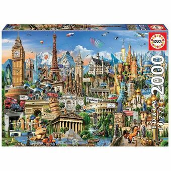 Puzzle Educa Europe 2000 pcs