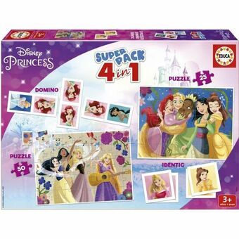 Games Educa Princess 4-in-1