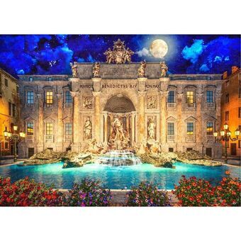 Puzzle Educa Fontana Di Trevi  1000 Pieces