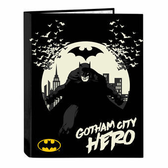 Ring binder Batman Hero Black 26,5 x 33 x 4 cm