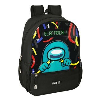 School Bag Among Us Black (30 x 40 x 14 cm)