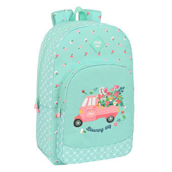 School Bag Glow Lab Pepa Green (30 x 46 x 14 cm)