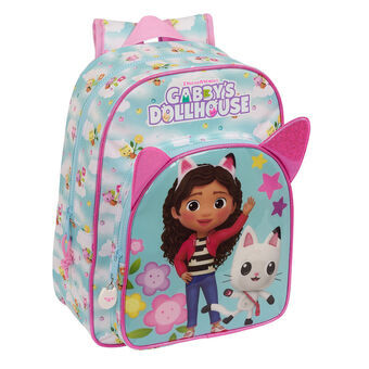 School Bag Gabby\'s Dollhouse Blue 32 X 38 X 12 cm