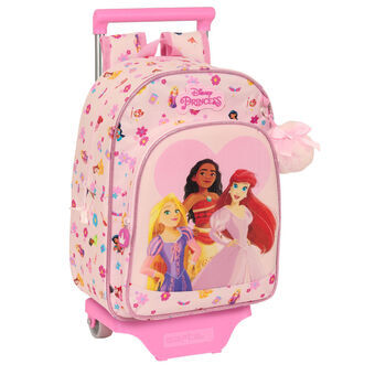 School Rucksack with Wheels Disney Princess Summer Adventures 26 x 34 x 11 cm