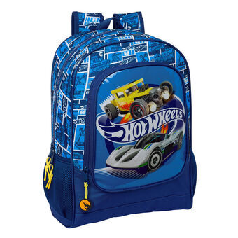 School Bag Hot Wheels Sonny Navy Blue 32 x 42 x 14 cm