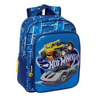 School Bag Hot Wheels Sonny Navy Blue 27 x 33 x 10 cm