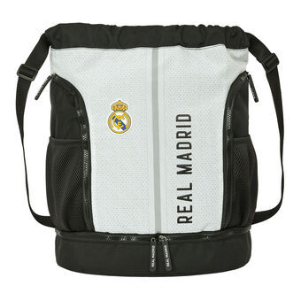 Child\'s Backpack Bag Real Madrid C.F. 24/25 White Grey 35 x 40 x 1 cm