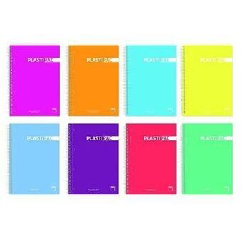 Notebook Pacsa Plastipac Multicolour 80 Sheets Quarto (5 Units)