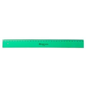 Ruler Faber-Castell 814 Green Plastic