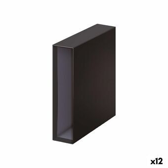 File Holder DOHE Archicolor Din A4 Black 12 Units