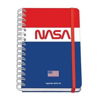 Diary DOHE Nasa Flag 2023-2024 A5 Multicolour 15 x 21 cm